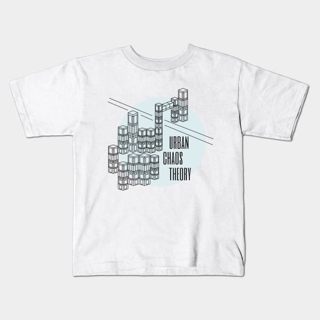 Urban Chaos Theory Kids T-Shirt by VollkornPopcorn